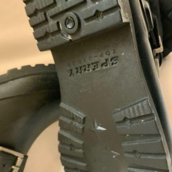 Sperry Top-Sider Women's Walker Fog Rain Duck Boot - Black - Size 7 STS98313 - Picture 9 of 9